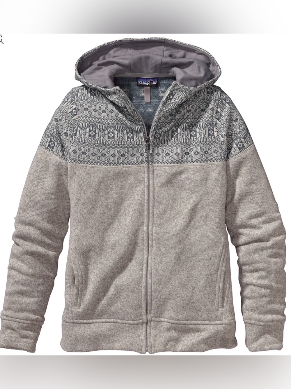 Patagonia Better Sweater Icelandic Hoodie in Heritage Green - Full Zip